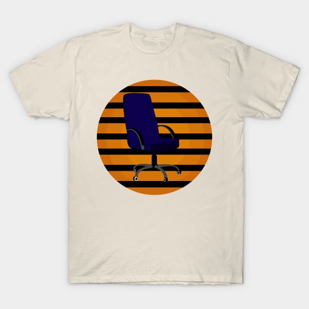 Blue Chair T-Shirt by momomoma